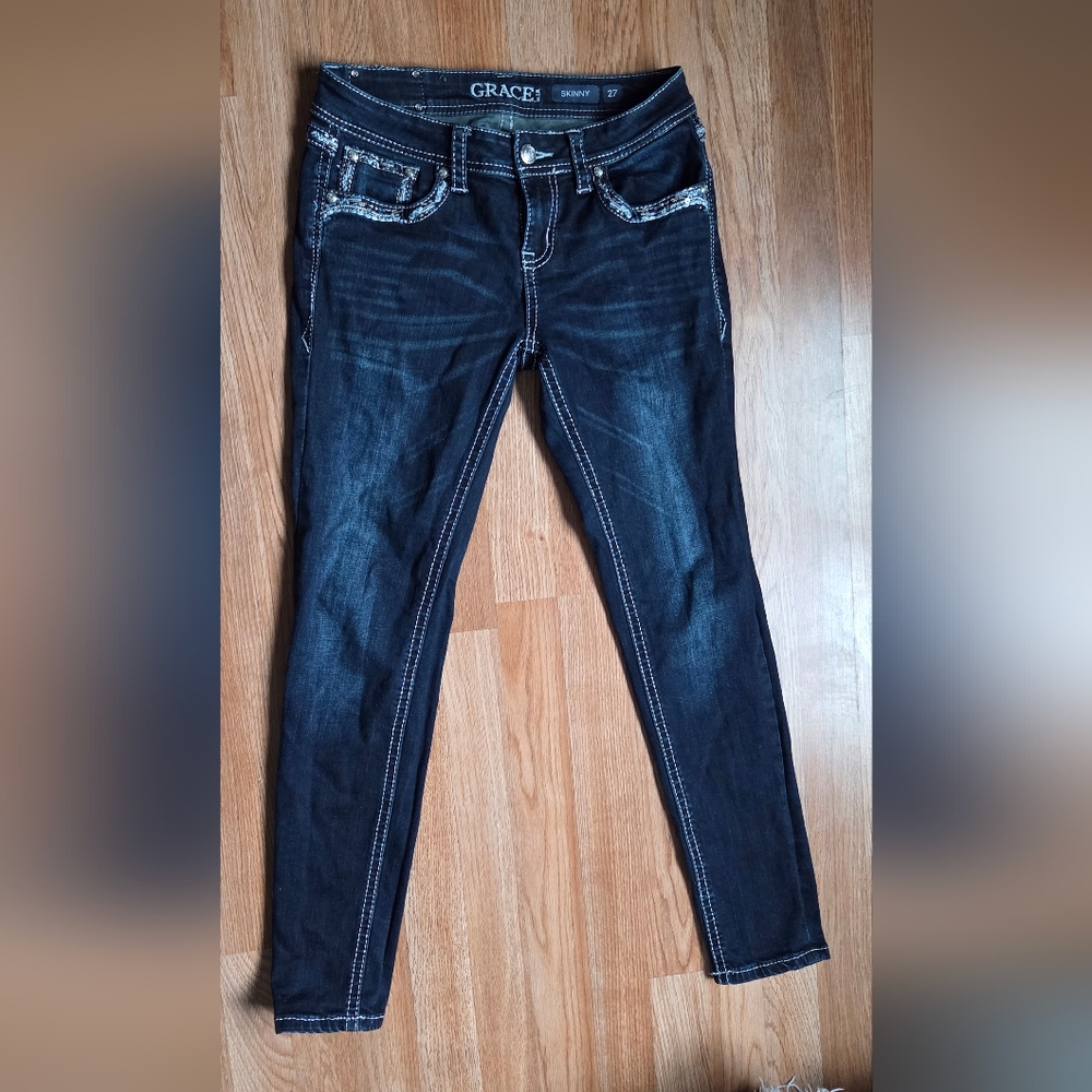 Grace Women's Dark Wash Jeans